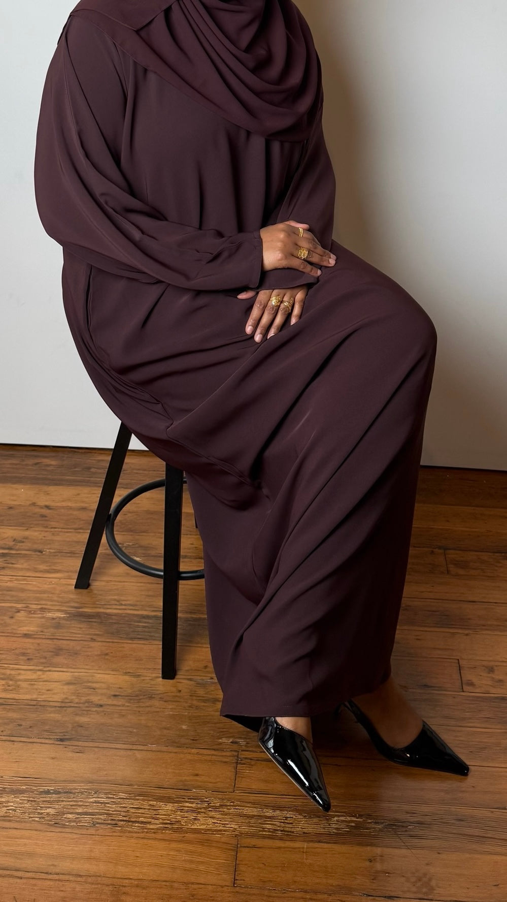 Mahogany mauve closed