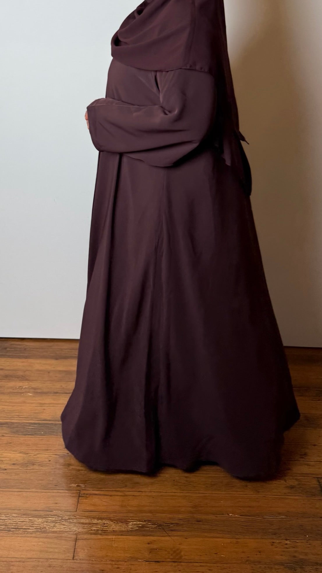 Mahogany mauve open